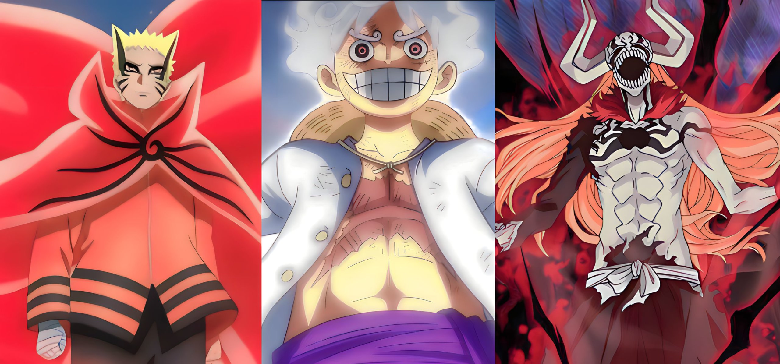 Big 3 Anime - One Piece, Naruto, Bleach 
